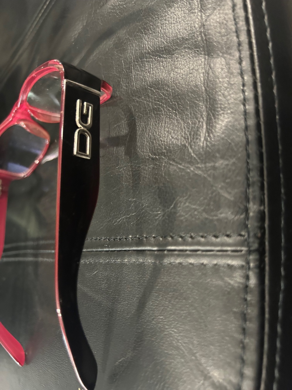 DG Black and Pink Women's eyeglasses Frame Only